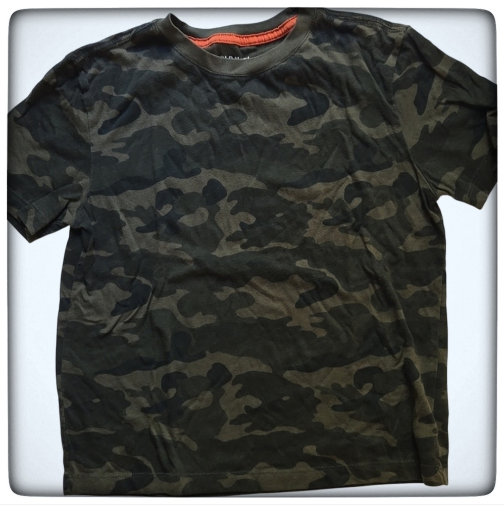 Old Navy Youth Camouflage T-Shirt-Size M (8)